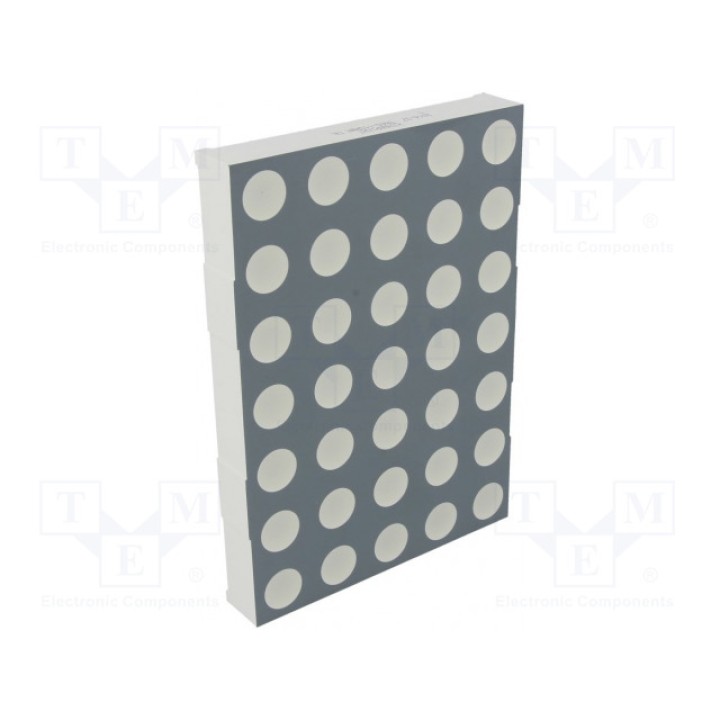 Дисплей LED матрица 5x7 KINGBRIGHT ELECTRONIC TA40-11SRWA (TA40-11SRWA)