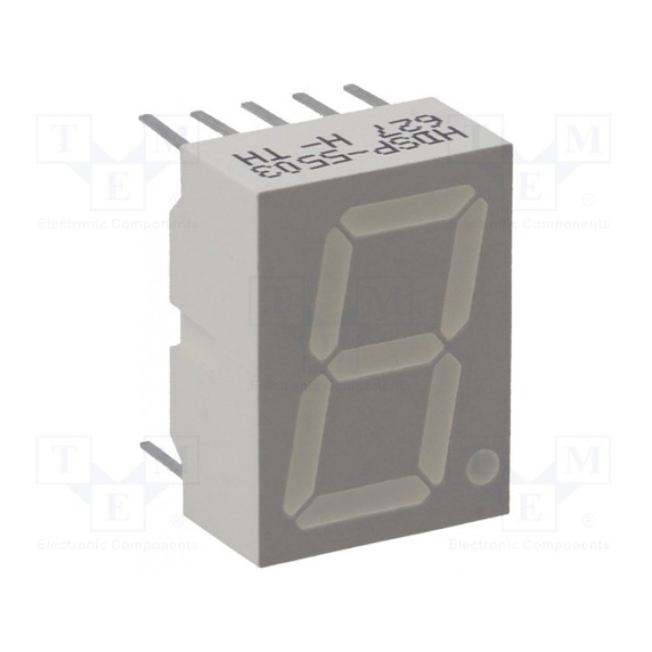 Дисплей LED 7-сегментный 1422мм BROADCOM (AVAGO) HDSP-5503-GH000 (HDSP-5503-GH000)