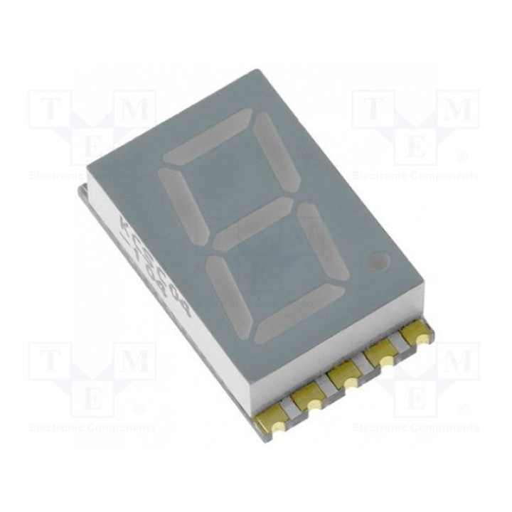 Дисплей LED 7-сегментный 1016мм KINGBRIGHT ELECTRONIC KCSC04-104 (KCSC04-104)