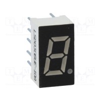 Дисплей LED 7-сегментный 8мм WENRUN LSD030BUE-10A