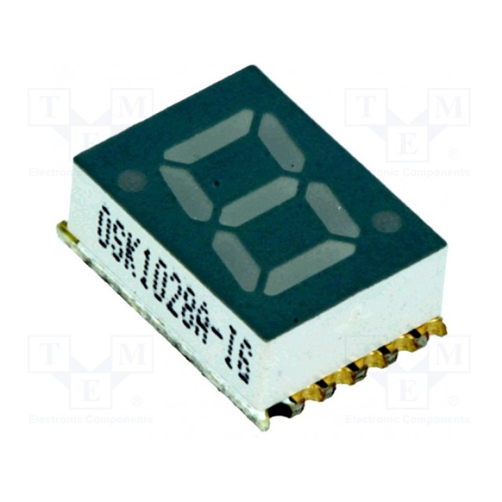 Дисплей LED 7-сегментный OPTOSUPPLY OSK1039A-LYG (OSK1039A-LYG)