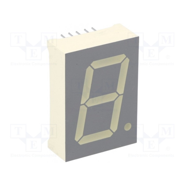 Дисплей LED 7-сегментный 254мм KINGBRIGHT ELECTRONIC SC10-21SRWA (SC10-21SRWA)