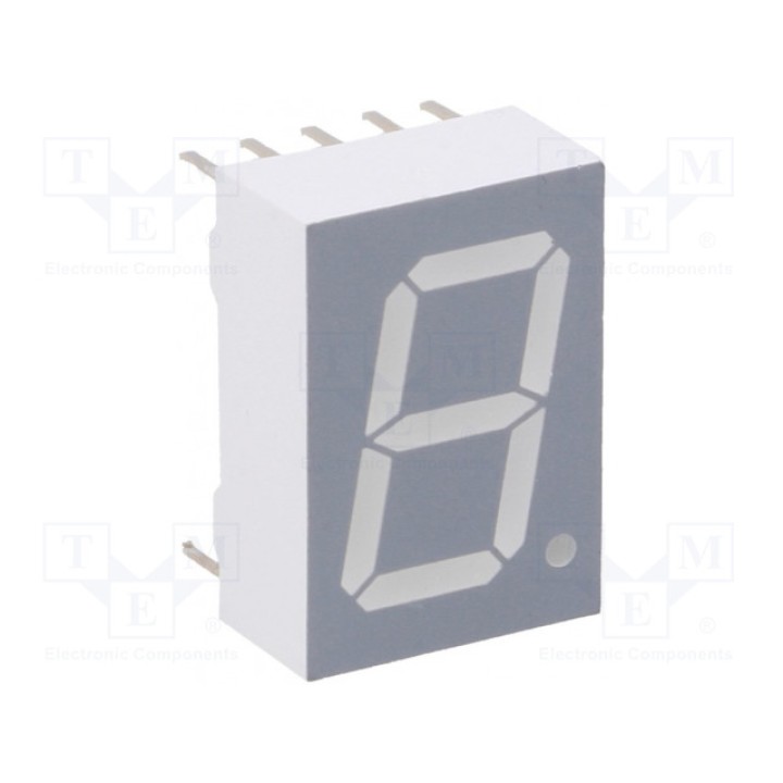 Дисплей LED 7-сегментный 13мм VISHAY TDSY5150 (TDSY5150)