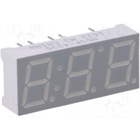 Дисплей LED 7-сегментный 10мм BROADCOM (AVAGO) HDSP-433G