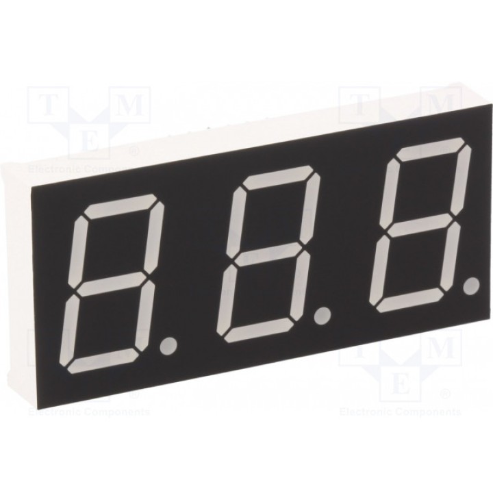 Дисплей LED 7-сегментный LUCKY LIGHT KW3-801CGB (KW3-801CGB)
