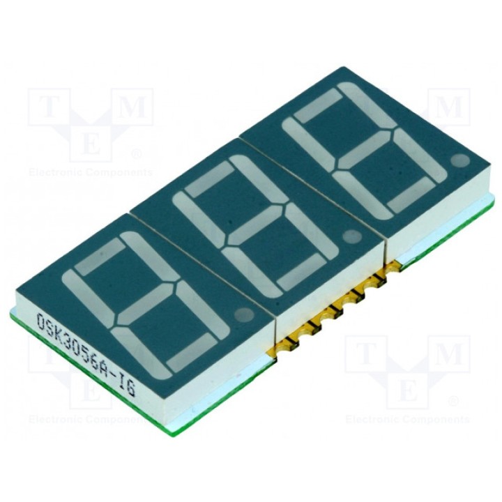 Дисплей LED 7-сегментный 1422мм OPTOSUPPLY OSK3056A-LG (OSK3056A-LG)