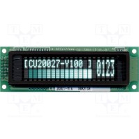 Дисплей VFD NORITAKE Itron CU20027-Y1A