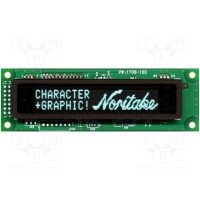 Дисплей vfd графический NORITAKE Itron GU140X16G-7000B