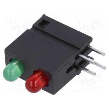 LED в корпусе зеленый/красный SIGNAL-CONSTRUCT DVDD220
