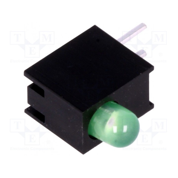 LED в корпусе зеленый 3мм LUCKY LIGHT H30E-1GD (H30E-1GD)