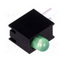 LED в корпусе зеленый 3мм LUCKY LIGHT H30E-1GD (H30E-1GD)
