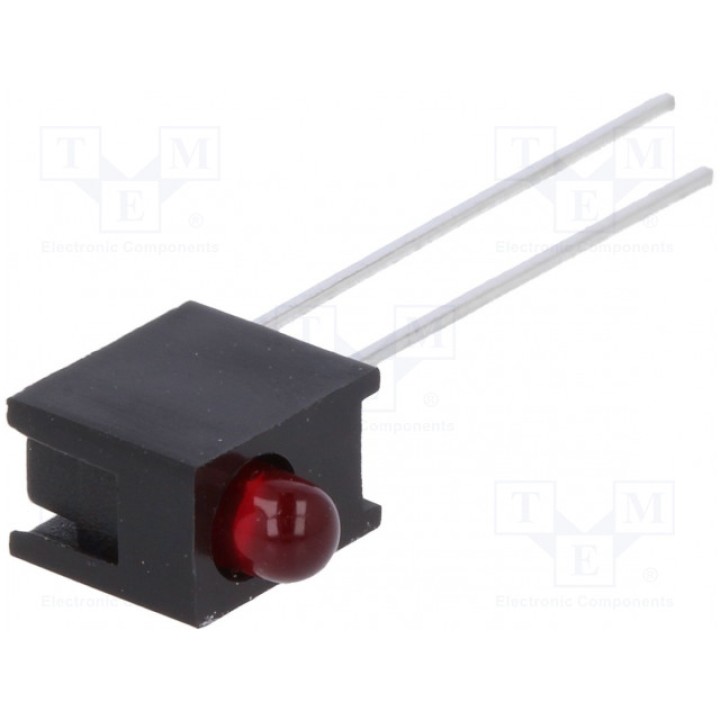 LED в корпусе красный 3мм BROADCOM (AVAGO) HLMP-1301-E00A1 (HLMP-1301-E00A1)