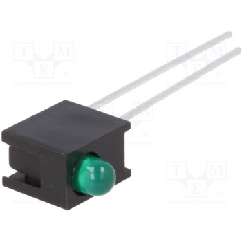 LED в корпусе зеленый 3мм BROADCOM (AVAGO) HLMP-1503-C00A1