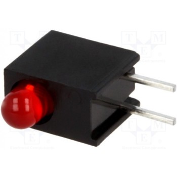 LED в корпусе красный 3мм KINGBRIGHT ELECTRONIC L-7104EW-1ID