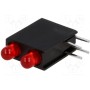LED в корпусе красный 3мм KINGBRIGHT ELECTRONIC L-7104GE2ID (L-7104GE-2ID)