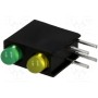LED в корпусе желтый/зеленый KINGBRIGHT ELECTRONIC L-7104MD1LG1LYD (L-7104MD-1LG1LYD)