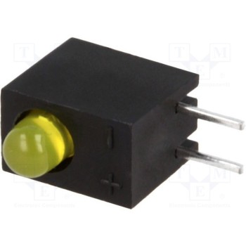 LED в корпусе желтый 3мм KINGBRIGHT ELECTRONIC L-710A8CB-1YD