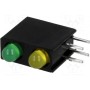 LED в корпусе желтый/зеленый KINGBRIGHT ELECTRONIC L-710A8FG1G1YD (L-710A8FG-1G1YD)