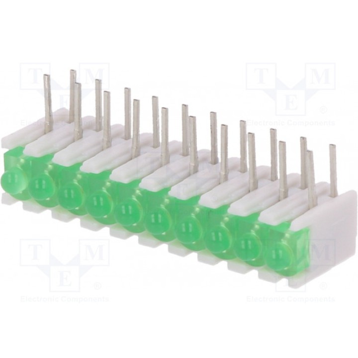 LED в корпусе зеленый Кол-во диод 10 SIGNAL-CONSTRUCT ZSU1032 (ZSU1032)