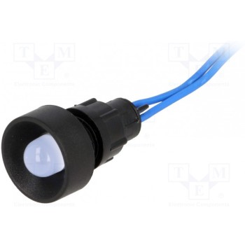 Индикаторная лампа LED вогнутый POLAM-ELTA LB-D10-230AC