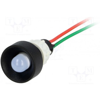 Индикаторная лампа LED вогнутый POLAM-ELTA LB-D10-24AC-DC