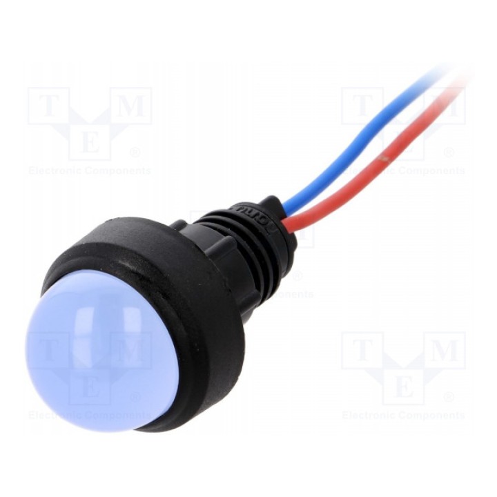 Индикаторная лампа LED выпуклый POLAM-ELTA LB-D20-12ACDC (LB-D20-12AC-DC)
