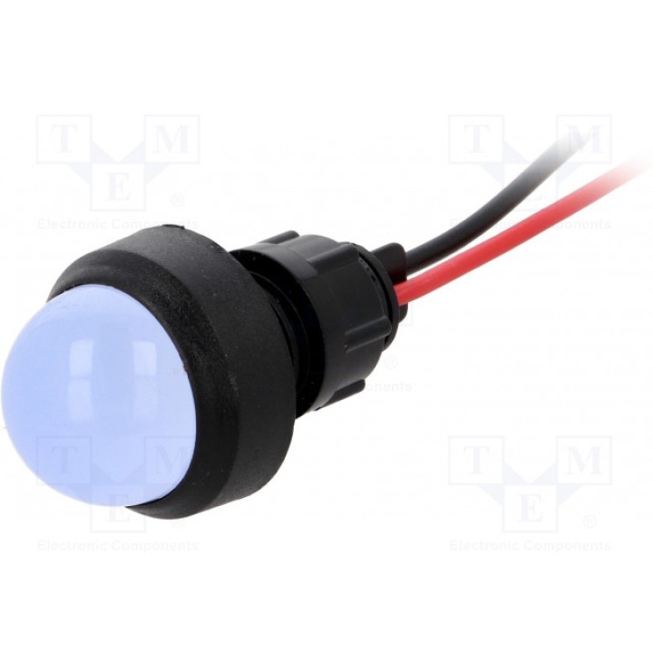 Индикаторная лампа LED выпуклый POLAM-ELTA LB-D20-220DC (LB-D20-220DC)