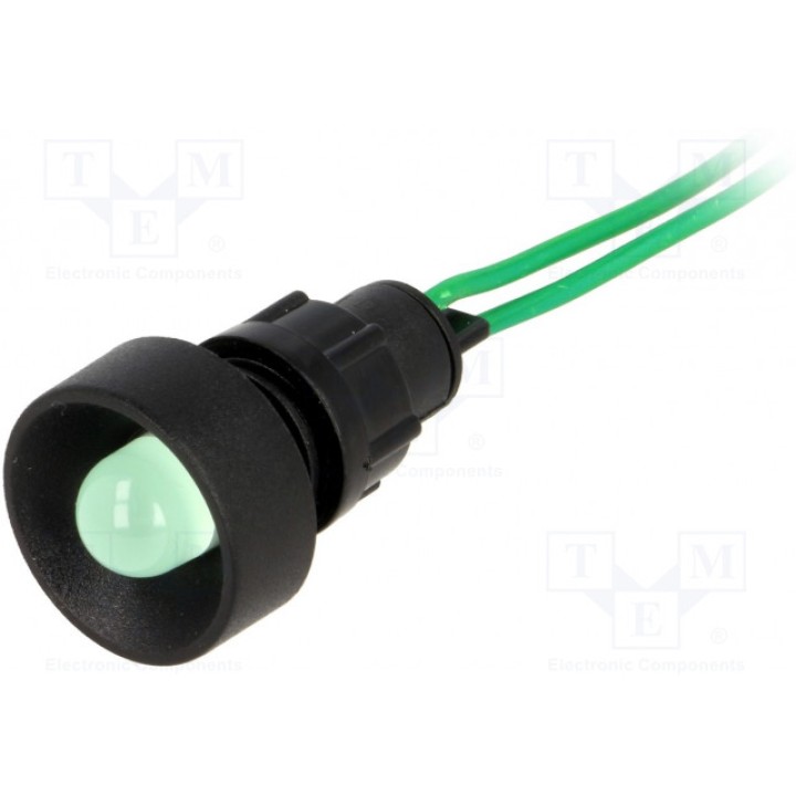 Индикаторная лампа LED вогнутый POLAM-ELTA LG-D10-230AC (LG-D10-230AC)