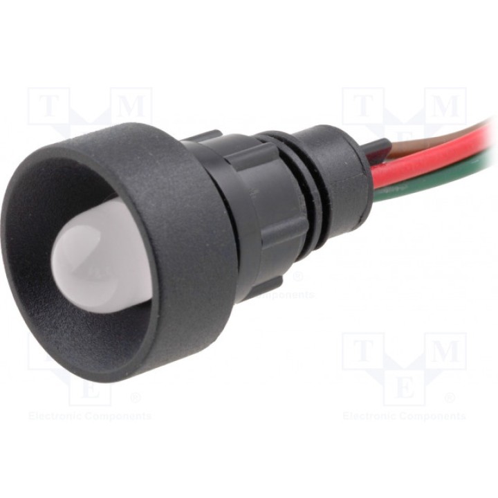 Индикаторная лампа LED вогнутый ELPROD LKS12-24-RG (LKS12-24-R-G)