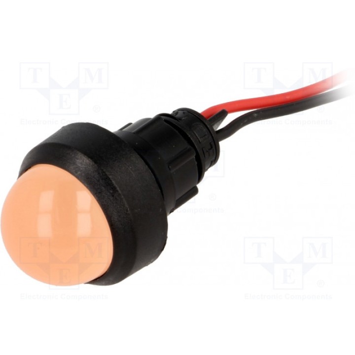 Индикаторная лампа LED выпуклый POLAM-ELTA LO-D20-220DC (LO-D20-220DC)