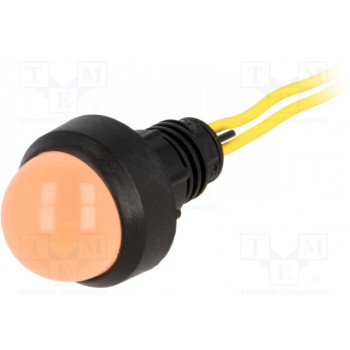 Индикаторная лампа LED выпуклый POLAM-ELTA LO-D20-230AC