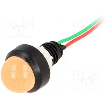 Индикаторная лампа LED выпуклый POLAM-ELTA LO-D20-24AC-DC