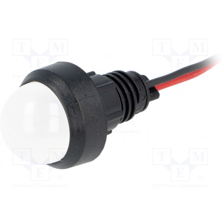Индикаторная лампа LED выпуклый POLAM-ELTA LW-D20-220DC (LW-D20-220DC)