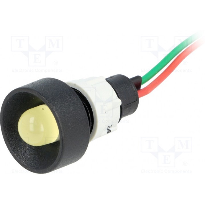 Индикаторная лампа LED вогнутый POLAM-ELTA LY-D10-24ACDC (LY-D10-24AC-DC)