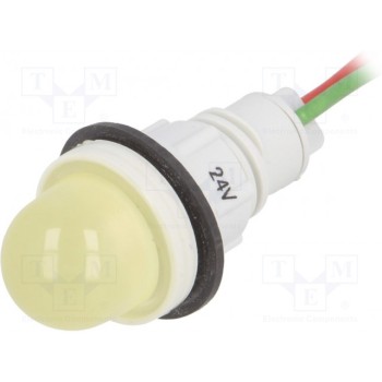 Индикаторная лампа LED выпуклый POLAM-ELTA LY-D16H-24AC-DC