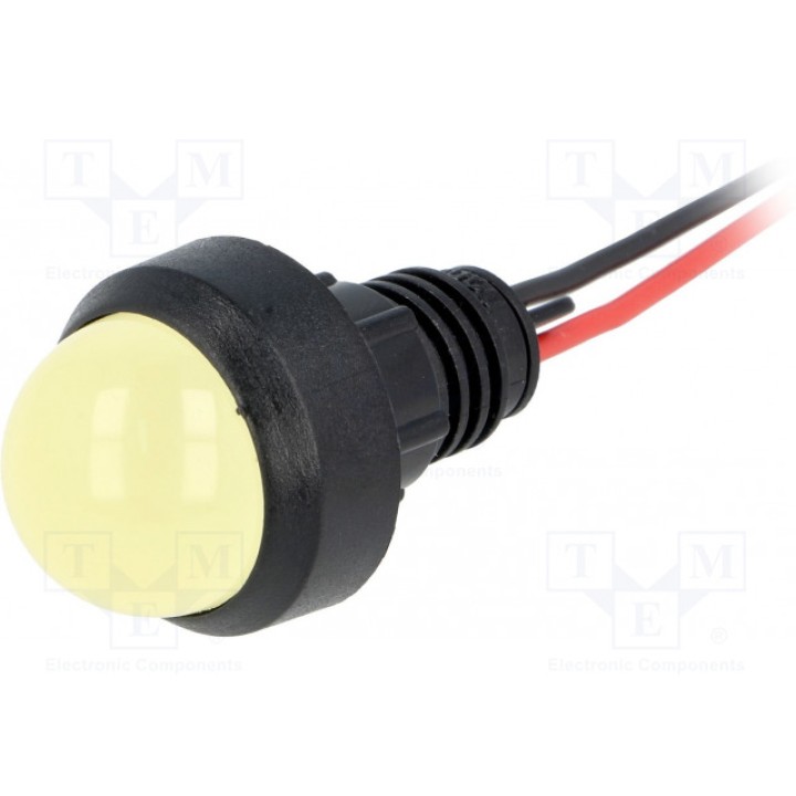 Индикаторная лампа LED выпуклый POLAM-ELTA LY-D20-220DC (LY-D20-220DC)