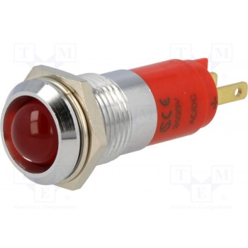 Индикаторная лампа LED вогнутый SIGNAL-CONSTRUCT SMBD14024
