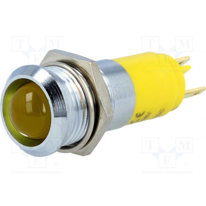 Индикаторная лампа LED вогнутый SIGNAL-CONSTRUCT SMBD 14124 (SMBD14124)