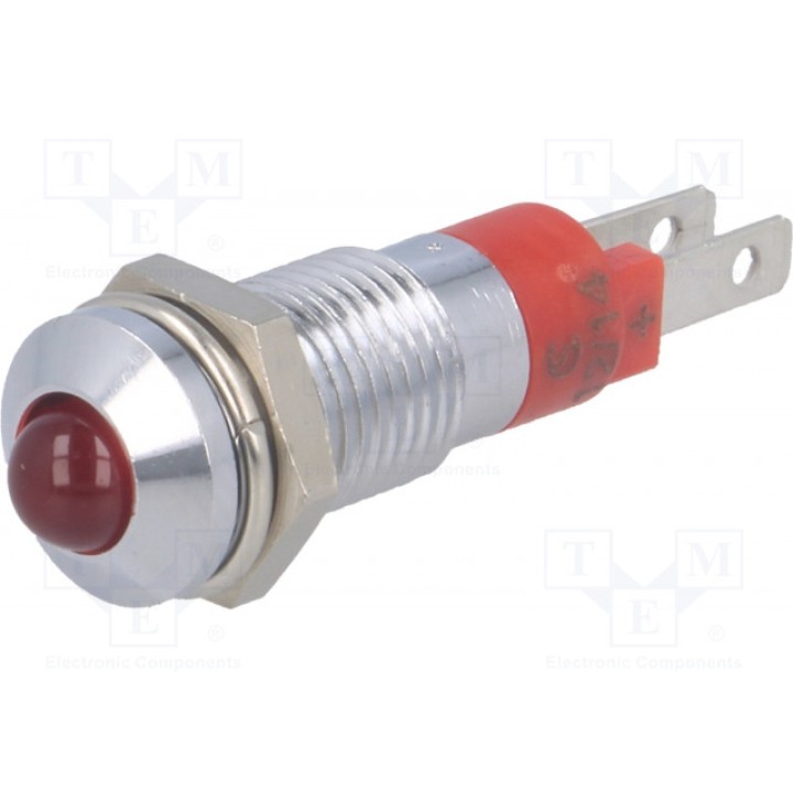Индикаторная лампа LED выпуклый SIGNAL-CONSTRUCT SMQD 08012 (SMQD08012)