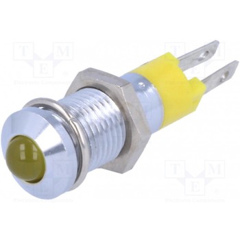 Индикаторная лампа LED выпуклый SIGNAL-CONSTRUCT SMQD08112