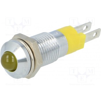 Индикаторная лампа LED выпуклый SIGNAL-CONSTRUCT SMQD08114