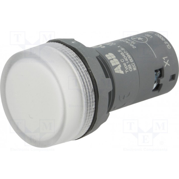 Индикаторная лампа индикаторная лампа плоский ABB 1SFA619403R5028 (CL2-502C)