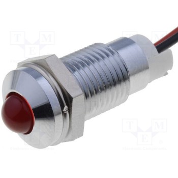 Индикаторная лампа led выпуклый SIGNAL-CONSTRUCT AMQ08ALD504L030