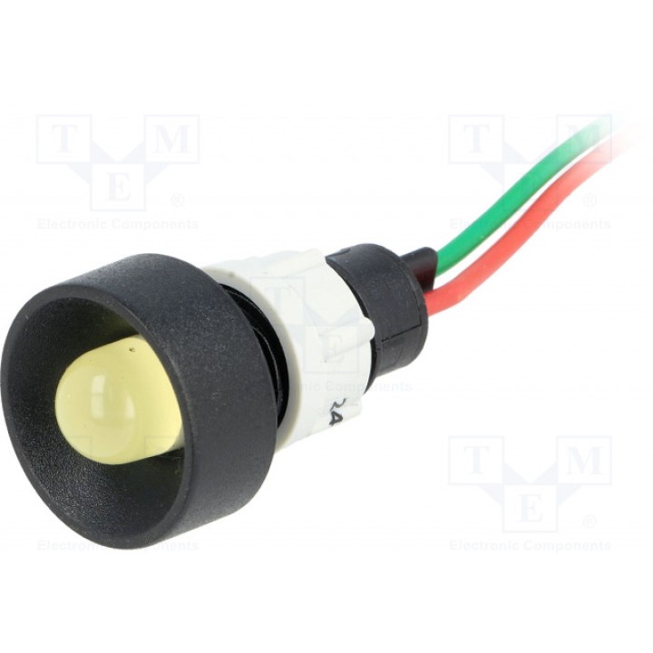 Индикаторная лампа led вогнутый POLAM-ELTA LY-D10-24ACDC (LY-D10-24AC/DC)