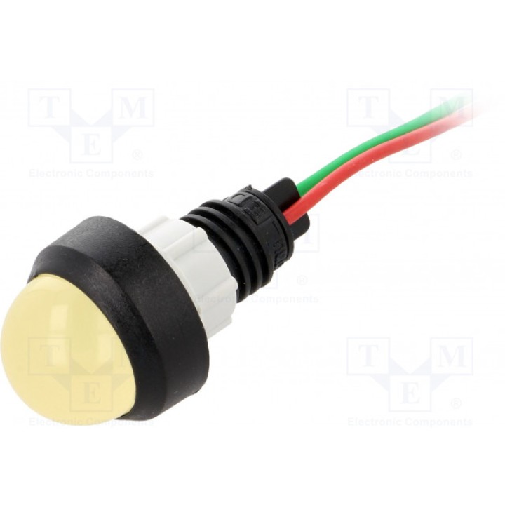 Индикаторная лампа led выпуклый POLAM-ELTA LY-D20-24ACDC (LY-D20-24AC/DC)