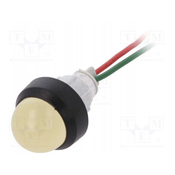 Индикаторная лампа led выпуклый POLAM-ELTA LY-D20H-24ACDC (LY-D20H-24AC/DC)