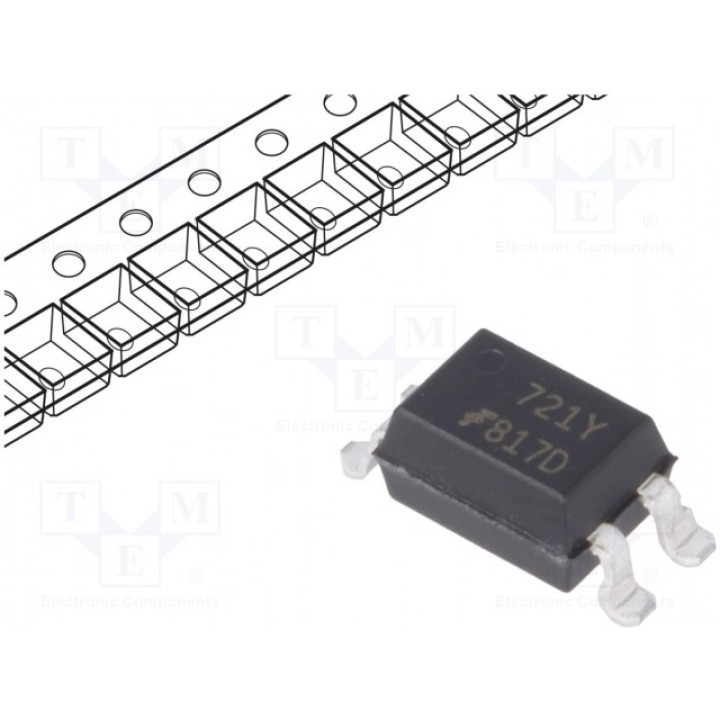Оптрон SMD Каналы 1 ON SEMICONDUCTOR (FAIRCHILD) FOD817DS (FOD817DS)