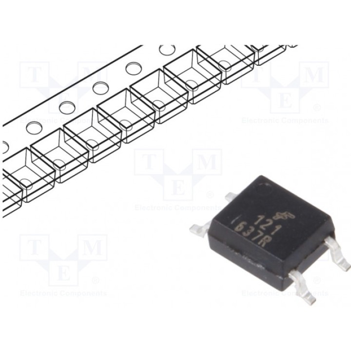 Оптрон SMD ON SEMICONDUCTOR (FAIRCHILD) FODM121 (FODM121)