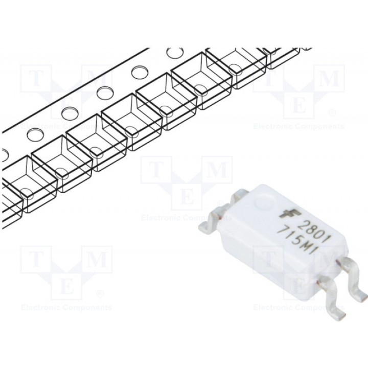 Оптрон SMD ON SEMICONDUCTOR (FAIRCHILD) HMHA2801R2 (HMHA2801R2)