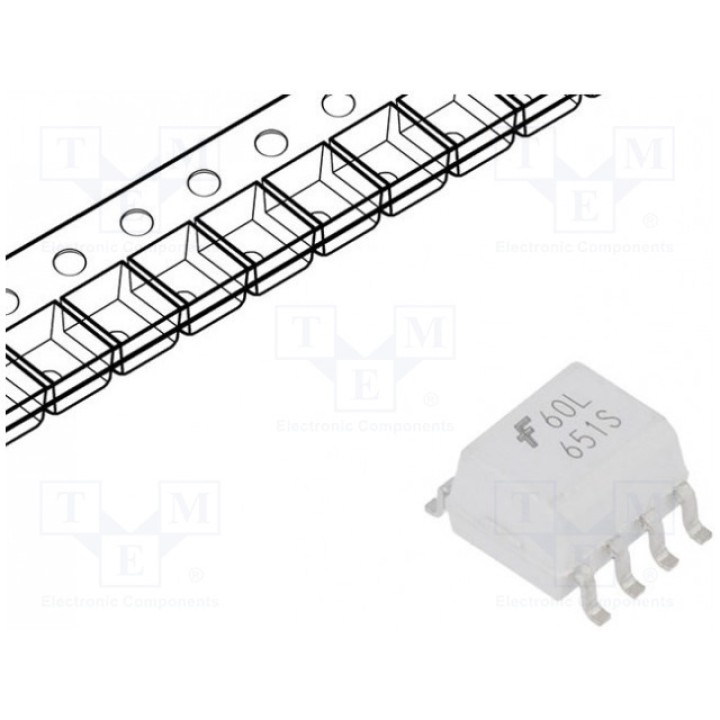 Оптрон SMD Каналы 1 ON SEMICONDUCTOR (FAIRCHILD) FOD060L (FOD060L)